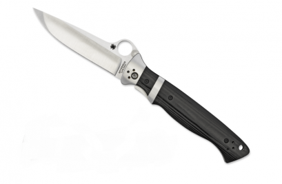 Spyderco Vallotton Sub-Hilt™ G-10 Black